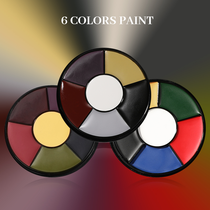 Camo Face Paint - Paleta de pintura facial al óleo