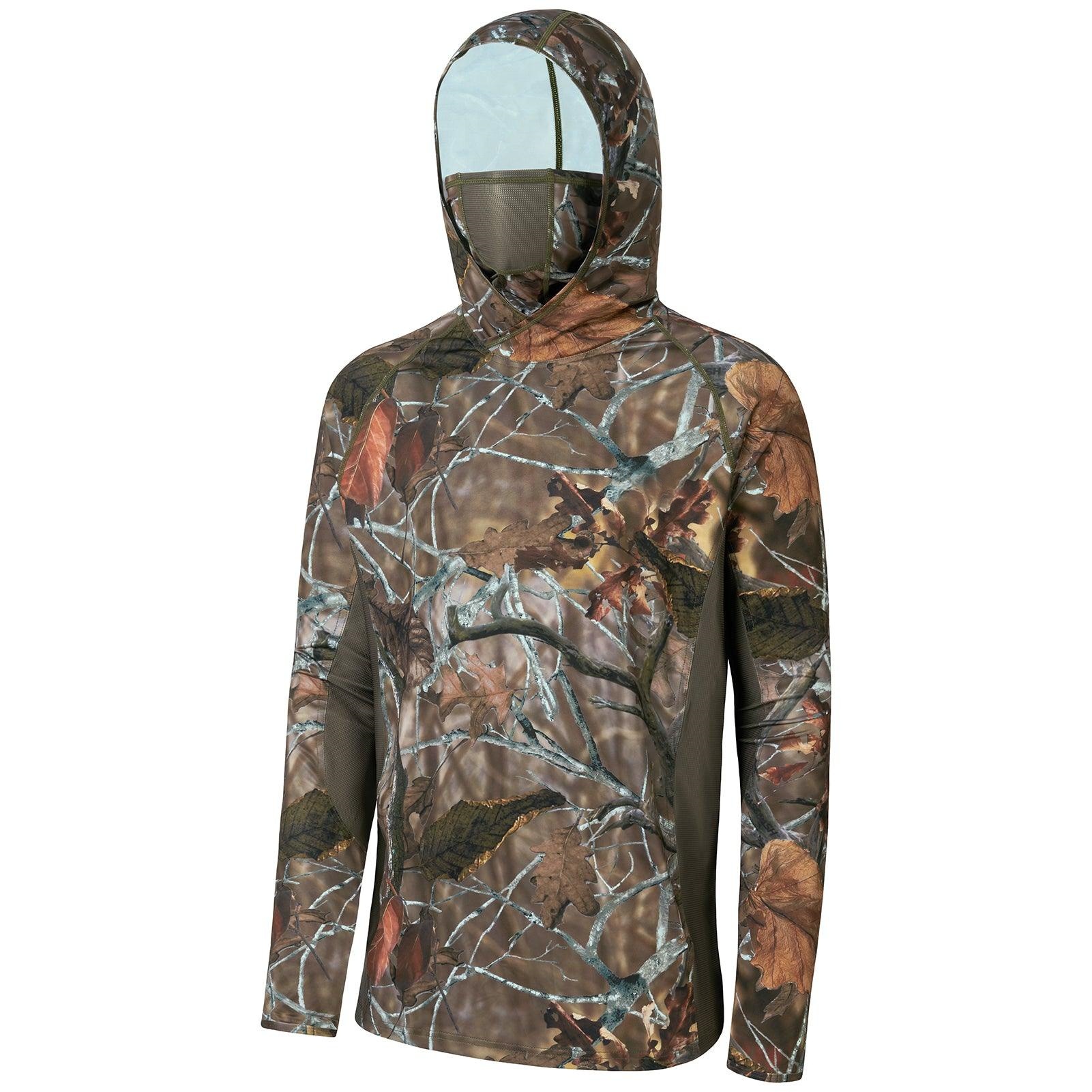 Outdoor Hunting Prints - Camiseta con capucha para hombre, con