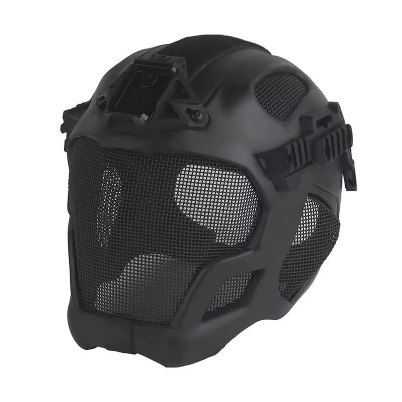 Hunting Outdoor Game - Máscara de Protección Táctica W23, Casco