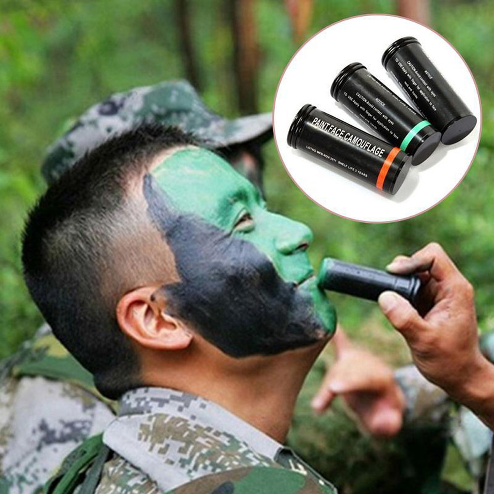 Kit de 3 barras de pintura fac - Camo Face Paint reseña y precio