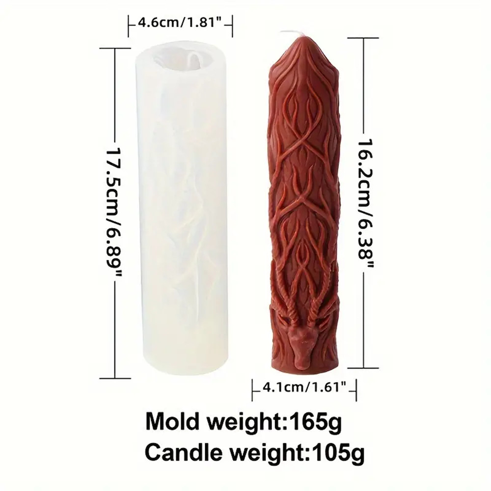 Molde de silicona para vela de - Elk Bugle Call reseña y precio