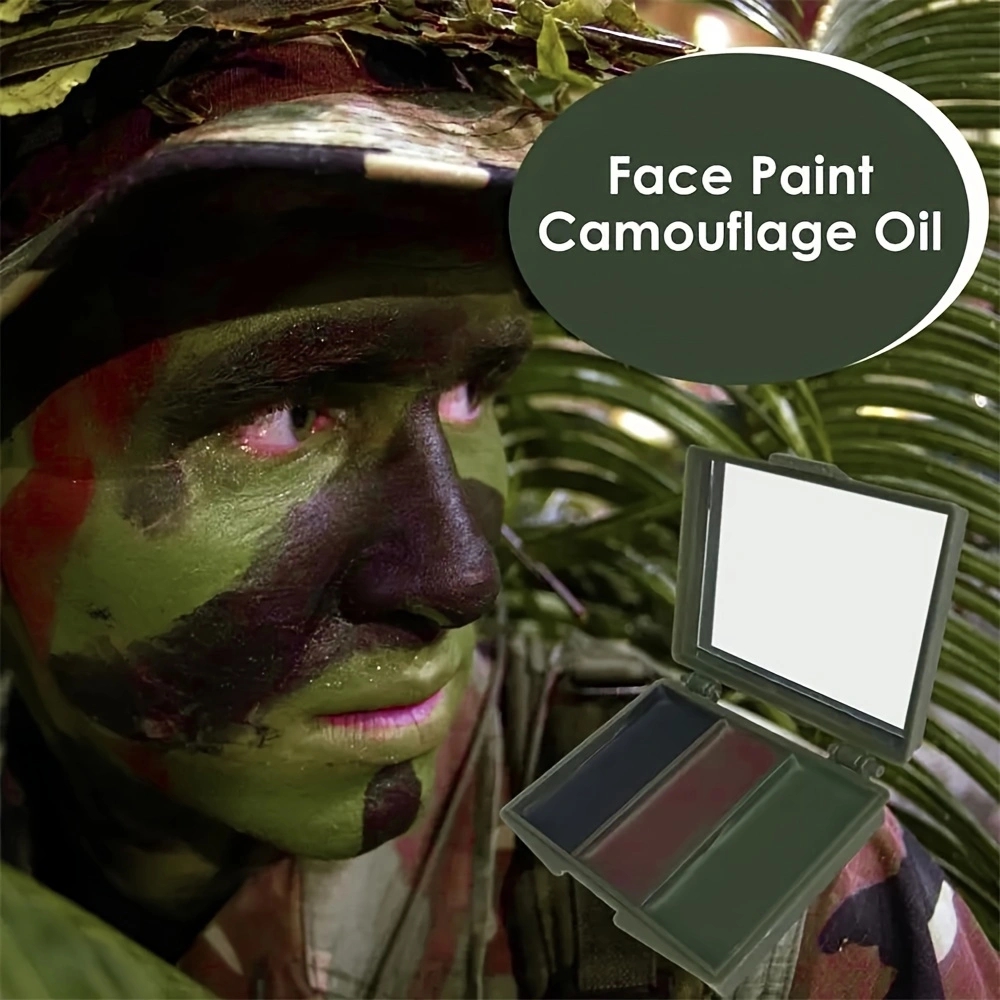 Kit de Pintura Facial de Camuf - Camo Face Paint reseña y precio