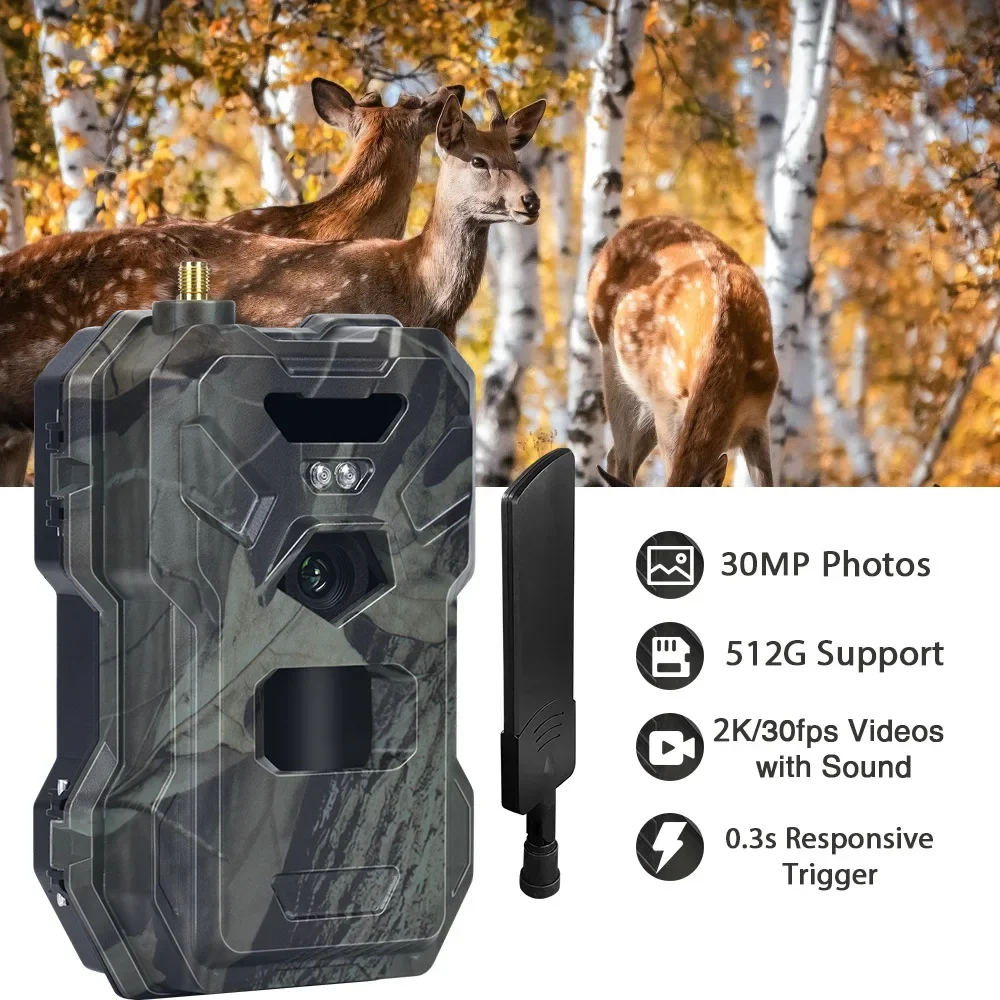 HC-880Pro 4G 30MP HD 2K trampa - Hunting Outdoor Game reseña y precio