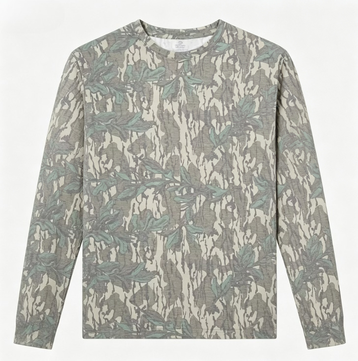 Camiseta de manga larga con es - Outdoor Hunting Prints reseña y precio